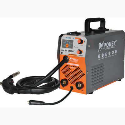 Synergischer Schweißer AC220V Mini Mig Welding Machine 140 Amperes Mig